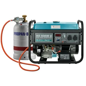 Könner & Söhnen KS 5000E G – Agregat Prądotwórczy Dual Fuel Benzyna LPG 4,5 kW z Rozruchem Elektrycznym 1